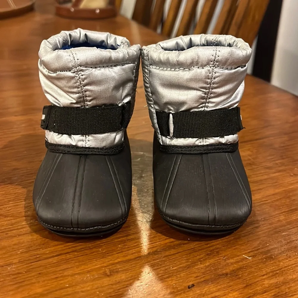 Polo Ralph Lauren Whistler Winter Shoes Boots Crib Booties Boys Girls Baby Sz 1